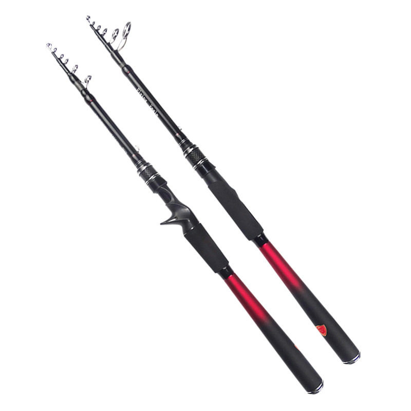 伸缩枪柄路亚竿碳素超硬振出式便携短节海竿钓鱼杆远投竿,淘宝优惠券,粉丝福利购,淘宝优惠卷