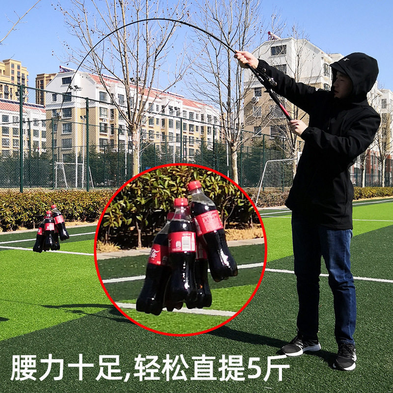 伸缩枪柄路亚竿碳素超硬振出式便携短节海竿钓鱼杆远投竿,淘宝优惠券,粉丝福利购,淘宝优惠卷