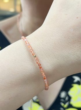 飘花南小红小米珠手链女