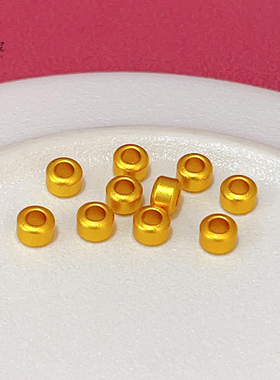 女沙金收尾珠定位珠绳子固定隔珠