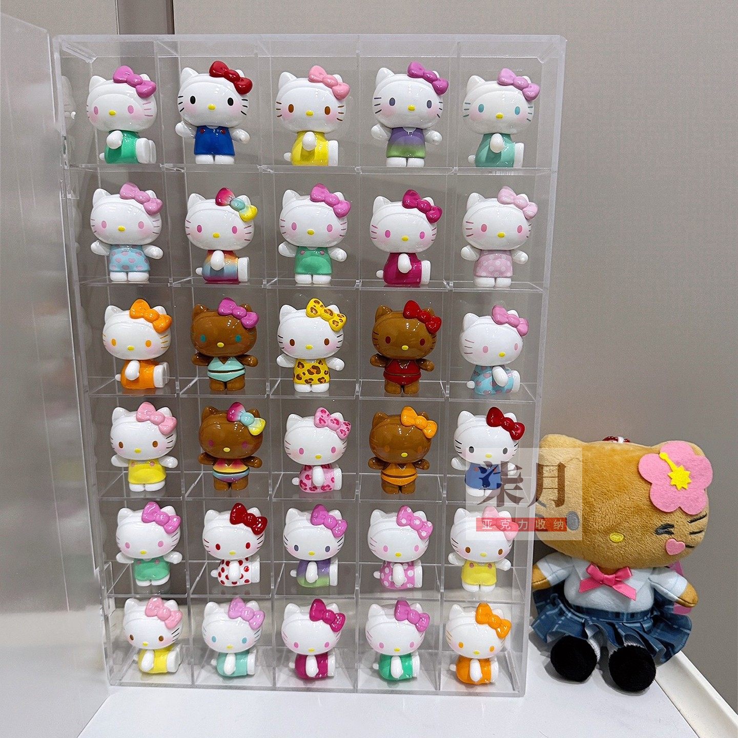 亚克力KT猫萌粒展示盒森贝儿收纳整理盒迷你盲盒小摆件透明手办柜,淘宝优惠券,粉丝福利购,淘宝优惠卷