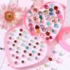 Children's Ring Princess Simulated Diamond Ring Women's Crystal Gemstone