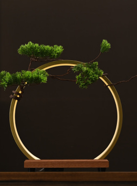 创意LED灯圈底座 发光酒架白酒红酒洋酒展示架品鉴会酒店桌面摆件