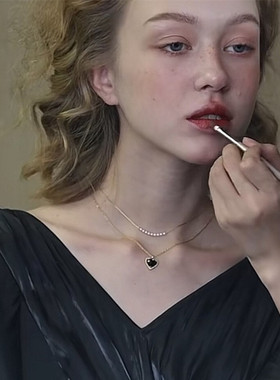 水洗不退色日系迷你款珍珠项链