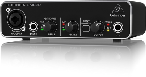 BEHRINGER/百灵达UMC22声卡 专业录音电脑声卡主播唱K歌直播专用 - 图3