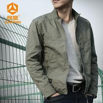 Aung Reclamation Autumn Winter Outdoor Submachine Clothes Men Thin Gas air Force Waterproof Wind Clothing Tactical Jacket Mountaineering Suit Jacket