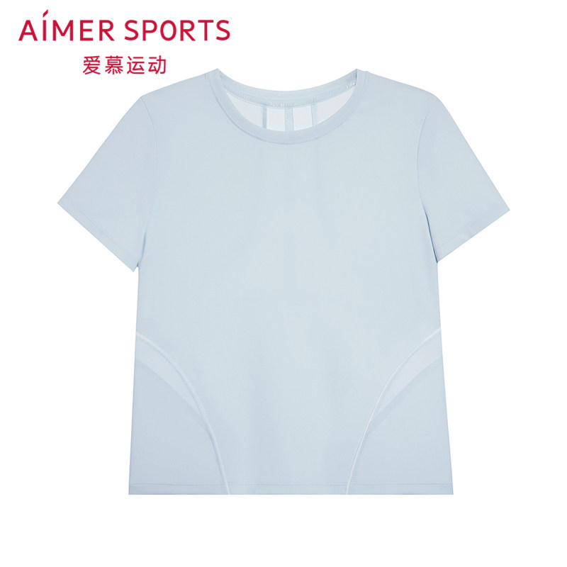 爱慕运动悦跑II上衣女士秋冬跑步休闲外穿短袖T恤AS143S61,淘宝优惠券,粉丝福利购,淘宝优惠卷