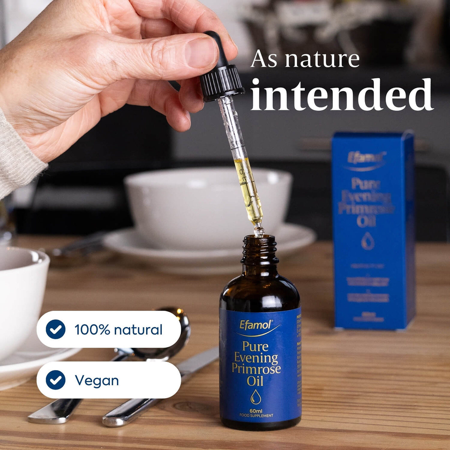 英国Efamol伊凡慕月见草油口服液精华卵巢保养月经呵护更年期60ml