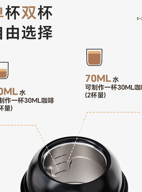 iCafilas铠食便携意式咖啡机