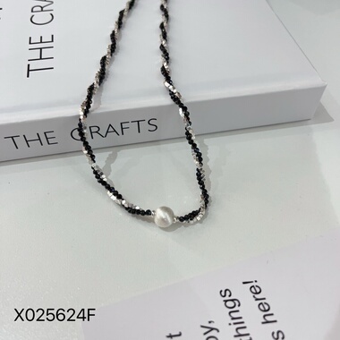 韩国小众双层叠戴项链女