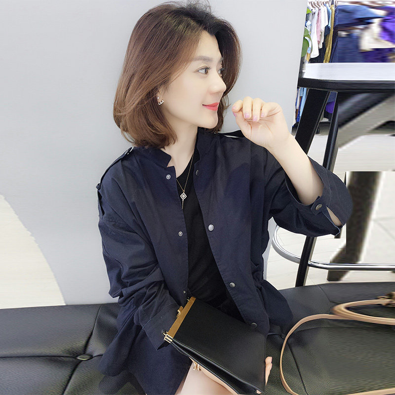 欧洲站秋装2020新款欧货秋季气质 梵莉思女装短外套