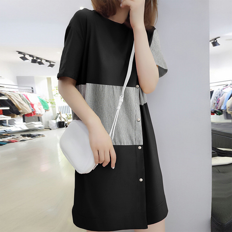 欧洲站2020 t恤裙 梵莉思女装连衣裙