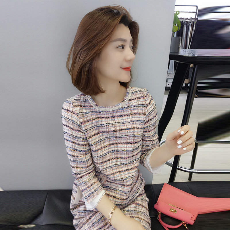 欧洲站秋装2020年新款高端连衣裙 梵莉思女装连衣裙