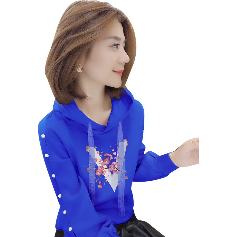 欧洲站秋装2020新款欧货字母卫衣 梵莉思女装卫衣/绒衫