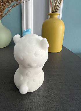 青海特色手工艺品盐雕小羊驼