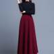 2024 Autumn and Winter New High Waist Slimming Swing Skirt
