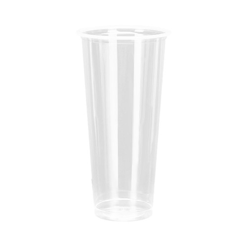 U型奶茶杯胖胖杯90/95口径500ml700cc一次带盖吸塑杯饮料果汁杯子 - 图3