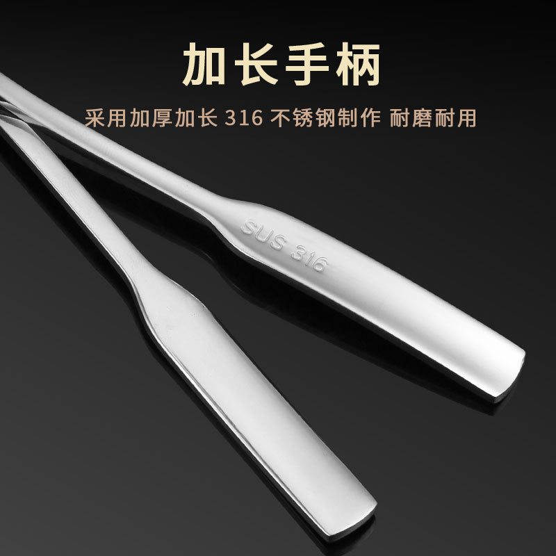 欧式316不锈钢水果叉天甜品叉蛋糕叉零食点心迷你小叉子13.5cm,淘宝优惠券,粉丝福利购,淘宝优惠卷