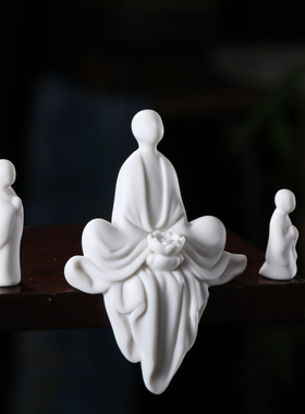 禅意摆件无相佛新中式人物