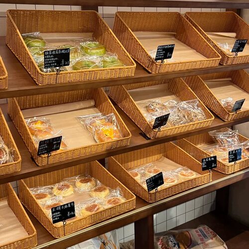超市水果陈列筐堆头篮三层蔬菜斜口水果货架篮梯形收纳筐展示篮 - 图0