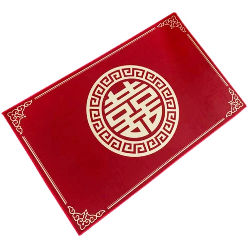 Ковер для невесты, красный нескользящий праздничнный коврик, хорошо впитывает воду