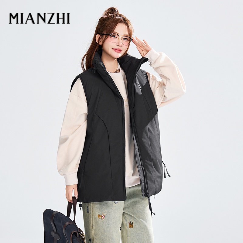 棉致冬季新款棉马甲男款宽松百搭立领保暖美式休闲运动舒适MYJ,淘宝优惠券,粉丝福利购,淘宝优惠卷