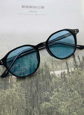 2021偏光轻巧TR90小框腿插芯脸太阳镜灰绿墨镜防紫外线潮开车1952