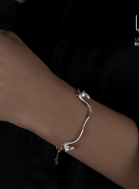 勒勒尔情侣纯银小众简约