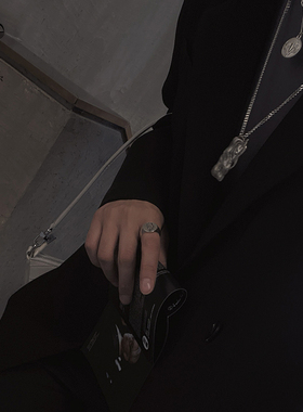 项链勒尔蒙古元素ins潮硬币嘻哈