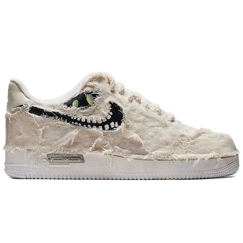 熊猫恶作剧Nike Air Force 1嘻哈主题定制木乃伊休闲板鞋运动鞋潮 - 图1