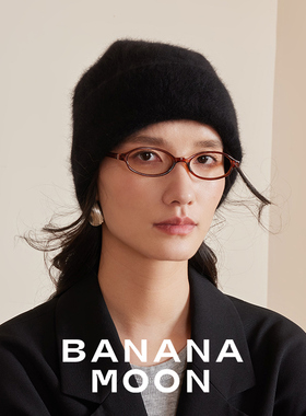 冷帽bananamoon女浣熊绒INS冬