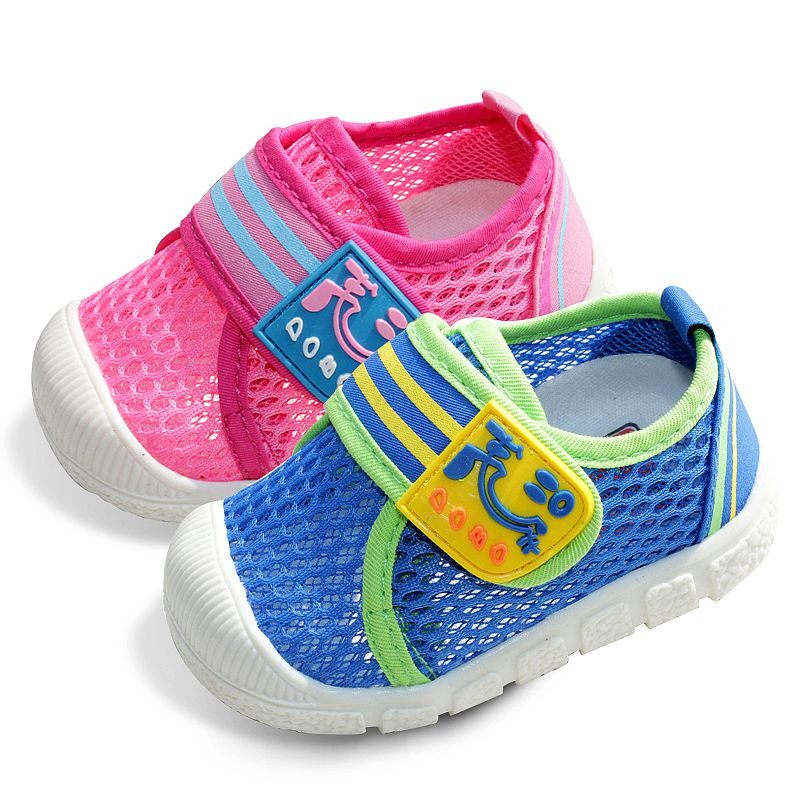 特价童鞋男宝学步鞋春秋款机能鞋女婴儿鞋子软底防滑网0一1-2岁