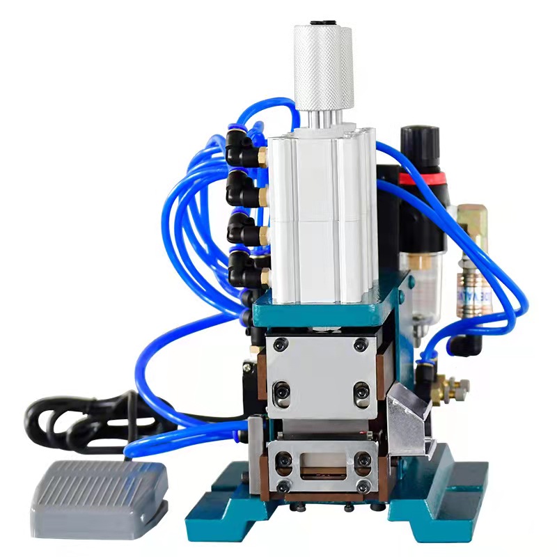 3f4F气动剥线机305/315多芯线排线扭线机护套线多股线裁断剥皮机 - 图3