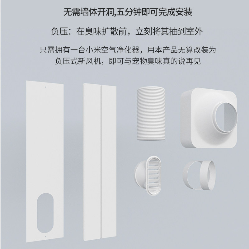 适配小米米家空气净化器改成新风机宠物除味除臭米pro/2/2s/F1/3,淘宝优惠券,粉丝福利购,淘宝优惠卷