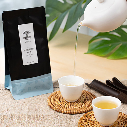 闽榕 茉莉香茗50g五窨口粮福州茉莉花茶可冷泡袋装2026新茶耐泡 - 图0