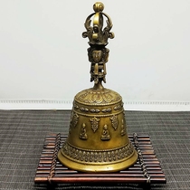 Pure copper hand-shaking bell five shares King Kong Suzuki Adamus Buddhist Pestle Dauphine Dauphines Soul Copper Bell Descending Magic Bronze Bell-Bronze Bell