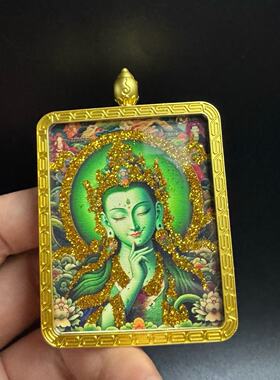 手绘镀金天然材料矿物质