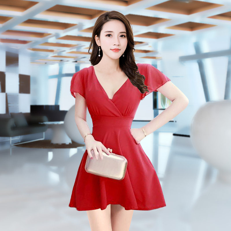 淑女连衣裙酒店夜场网红主播公主裙 语约连衣裙