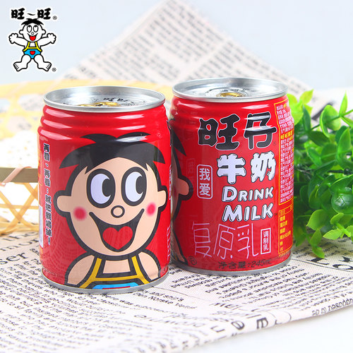 旺旺旺仔牛奶245ml*12罐装礼盒56民族版61儿童节每日牛奶早餐整箱 - 图2