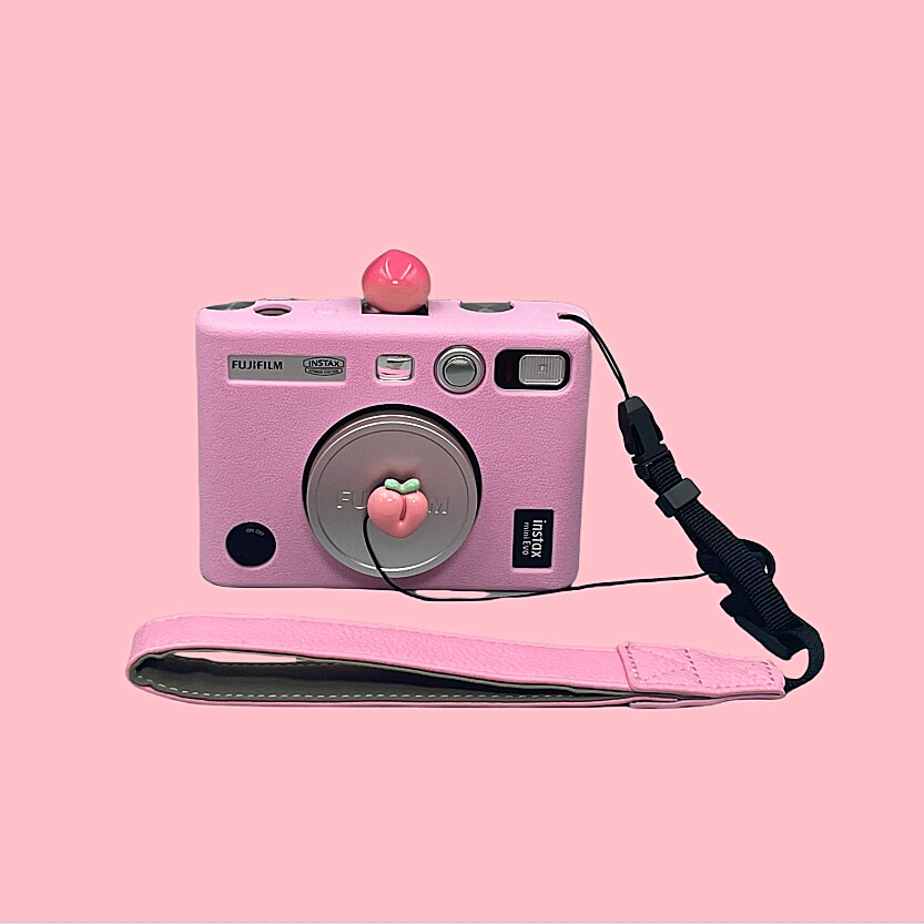 适用富士InstaxMinievo相机硅胶保护套EVO保护壳拍立得皮套相机包,淘宝优惠券,粉丝福利购,淘宝优惠卷