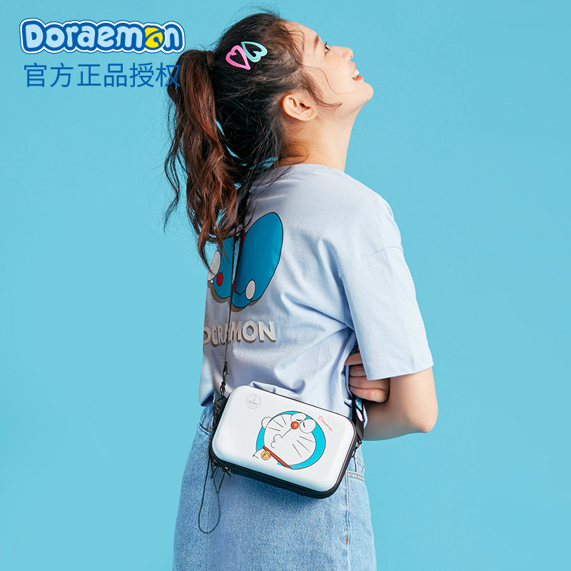 哆啦a梦迷你夏天可爱零钱包斜挎包 心之约女士包袋