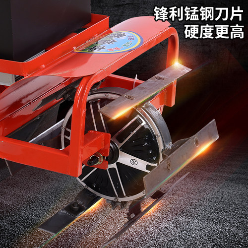 电动除草机松土犁地开沟神器翻土一体家用60V小型农用多功能锄草 - 图1
