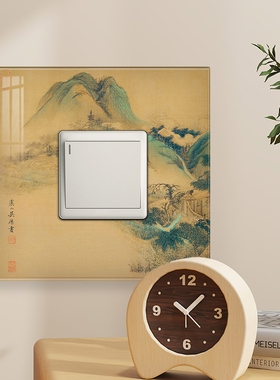 中式防潮防水86型开关保护贴