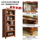 Solid wood bookcase will not be bent directly from the factory