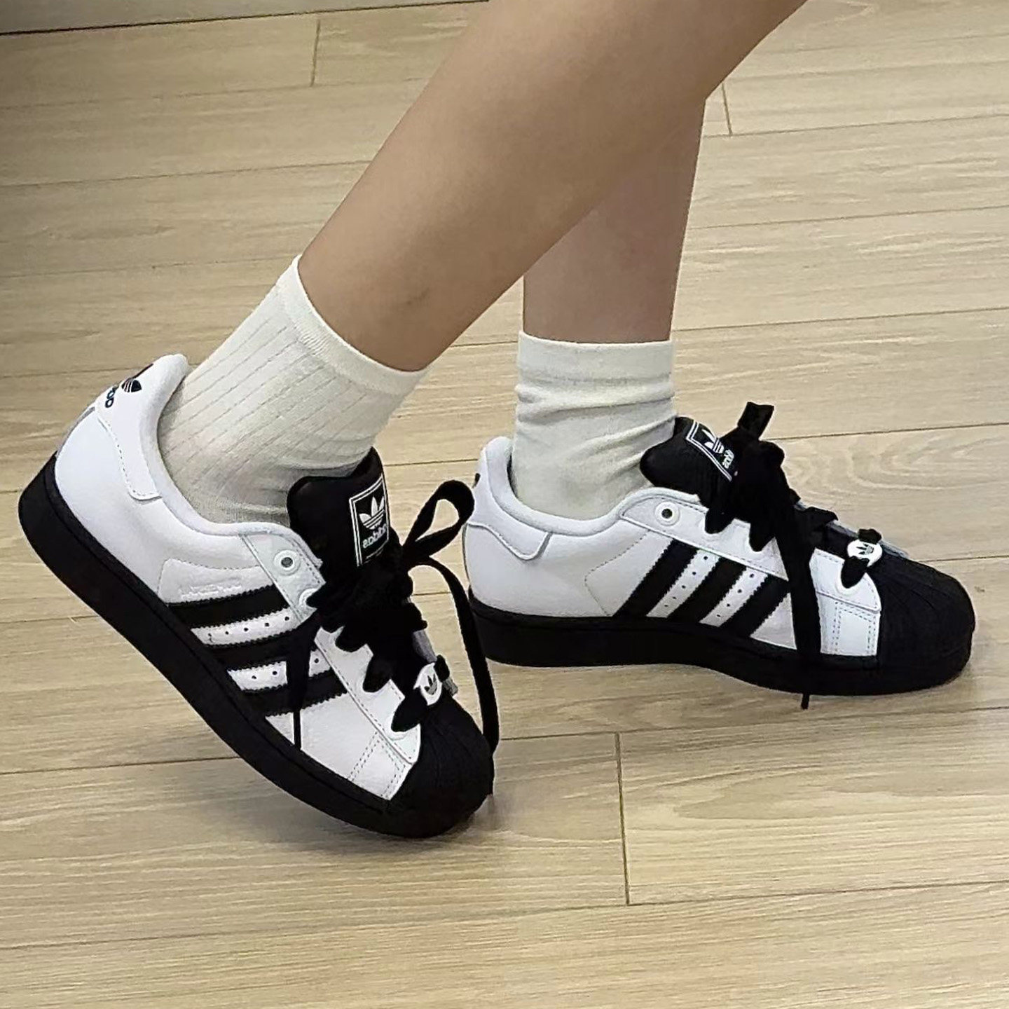 adidas/阿迪达斯Superstar 2男女防滑耐磨舒适减震低帮板鞋KK4473,淘宝优惠券,粉丝福利购,淘宝优惠卷