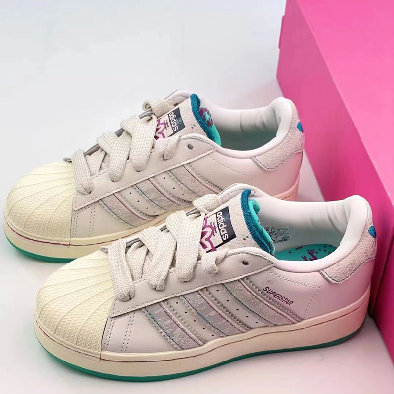 adidas阿迪达斯三叶草男女低帮贝壳头金标经典百搭休闲板鞋EG4958 - 图3