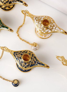 跨境阿拉丁神灯合金工艺品家居装饰创意摆件宫延晚宴神灯许愿灯