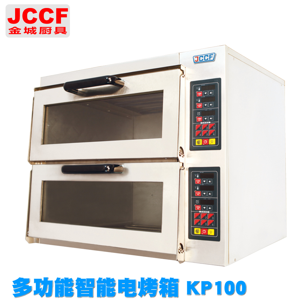 金城JCCF 电烤炉 2层大容量商用电烤箱 多功能智能披萨烤箱 KP100 - 图0