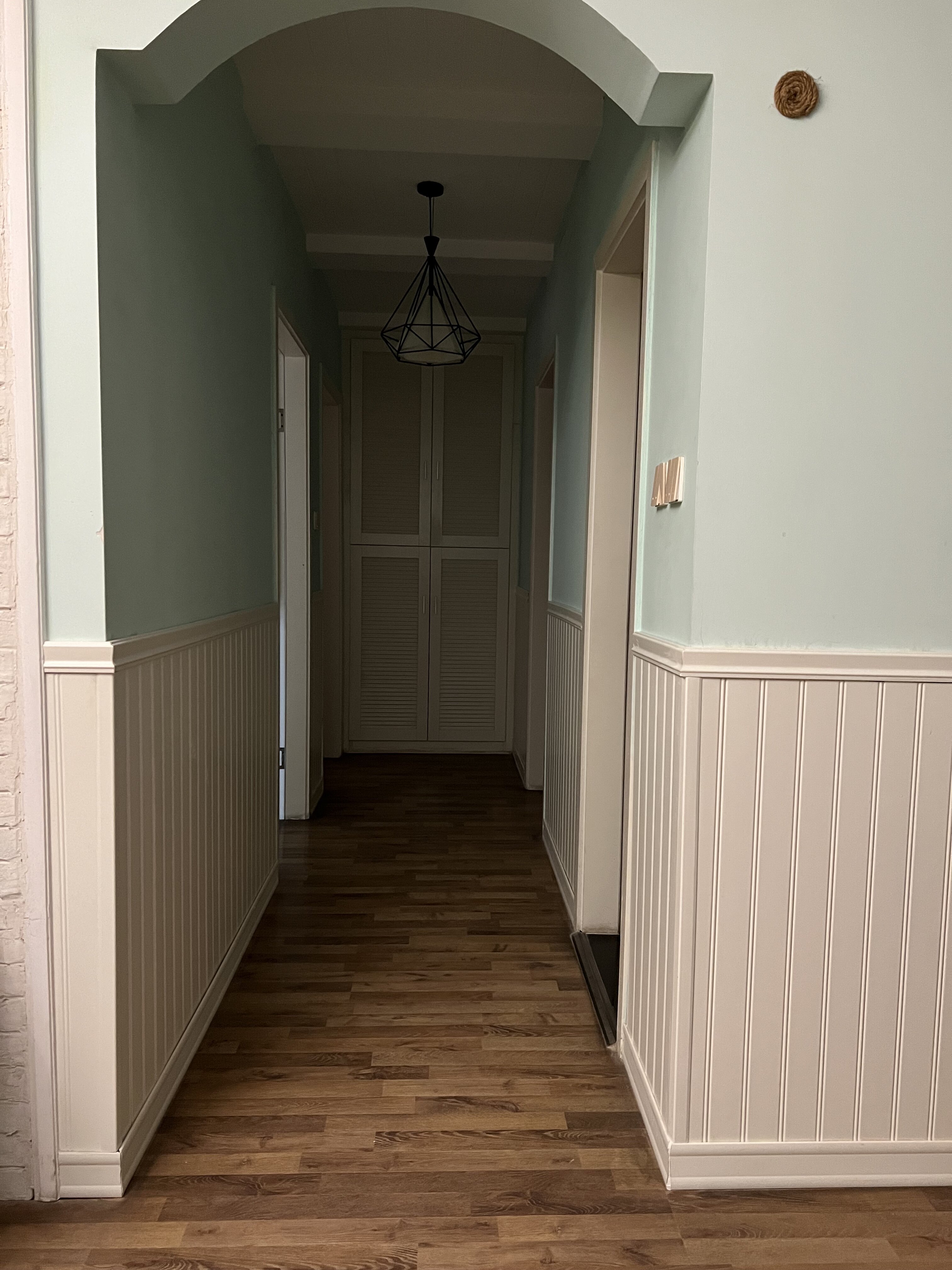 竹木纤维墙裙半墙防潮护墙板生态木塑客厅宾馆幼儿园学校防撞墙围