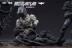 Nguồn tối Năm thế hệ lính di chuyển 2,5 inch mô hình người lính đội nhóm đen Đội hình đồ chơi quân đội làm bằng tay - Gundam / Mech Model / Robot / Transformers